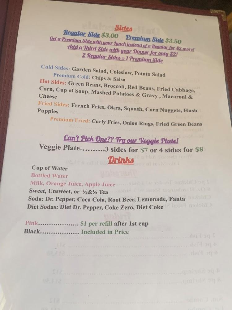 Iowa Park Hwy Grill Menu image 2